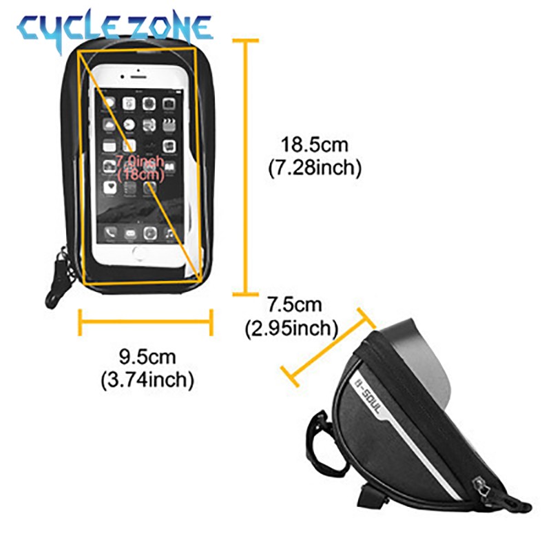 Bolsa para bicicleta de montañ - Phone Zone Accessories & Repair reseña y precio