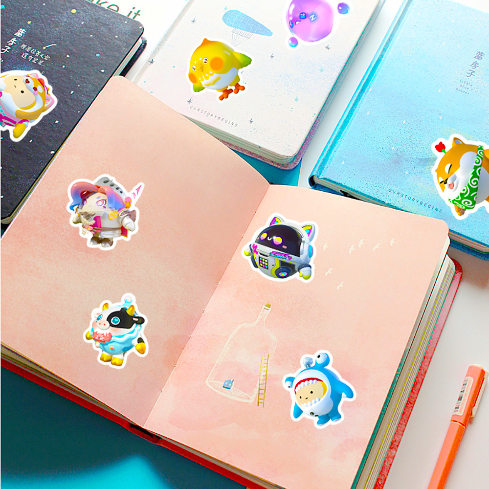 50 Pegatinas Kawaii de Eggy Pa - Phone Accessories For Kids reseña y precio