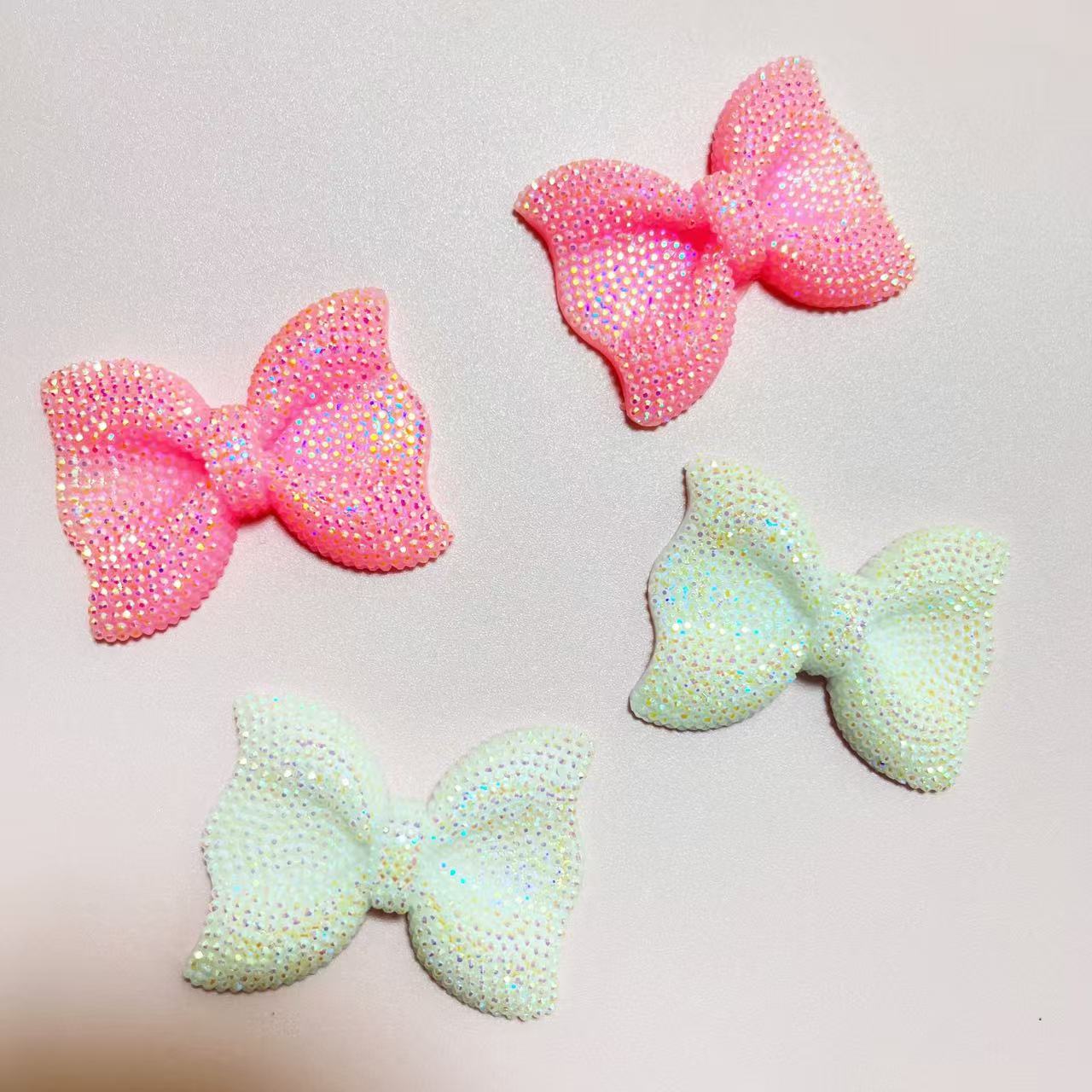 1 Uds Y2K Kawaii pajarita rosa - Phone Accessories Logo Design reseña y precio