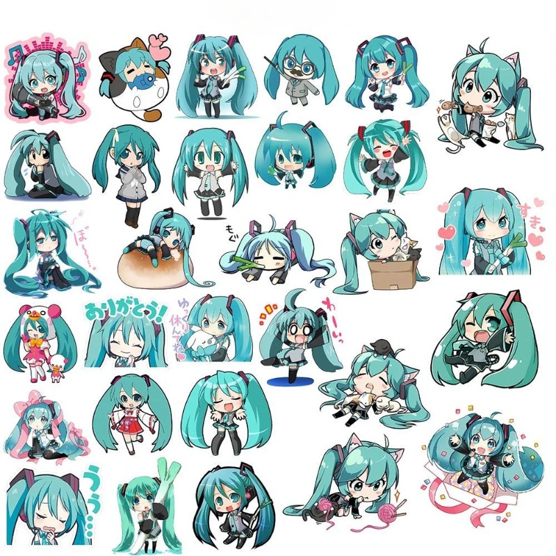 Paquete de pegatinas Hatsune K - Phone Accessories For Kids reseña y precio
