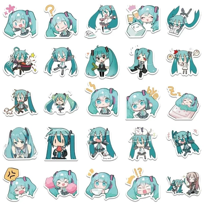 Paquete de pegatinas Hatsune K - Phone Accessories For Kids reseña y precio