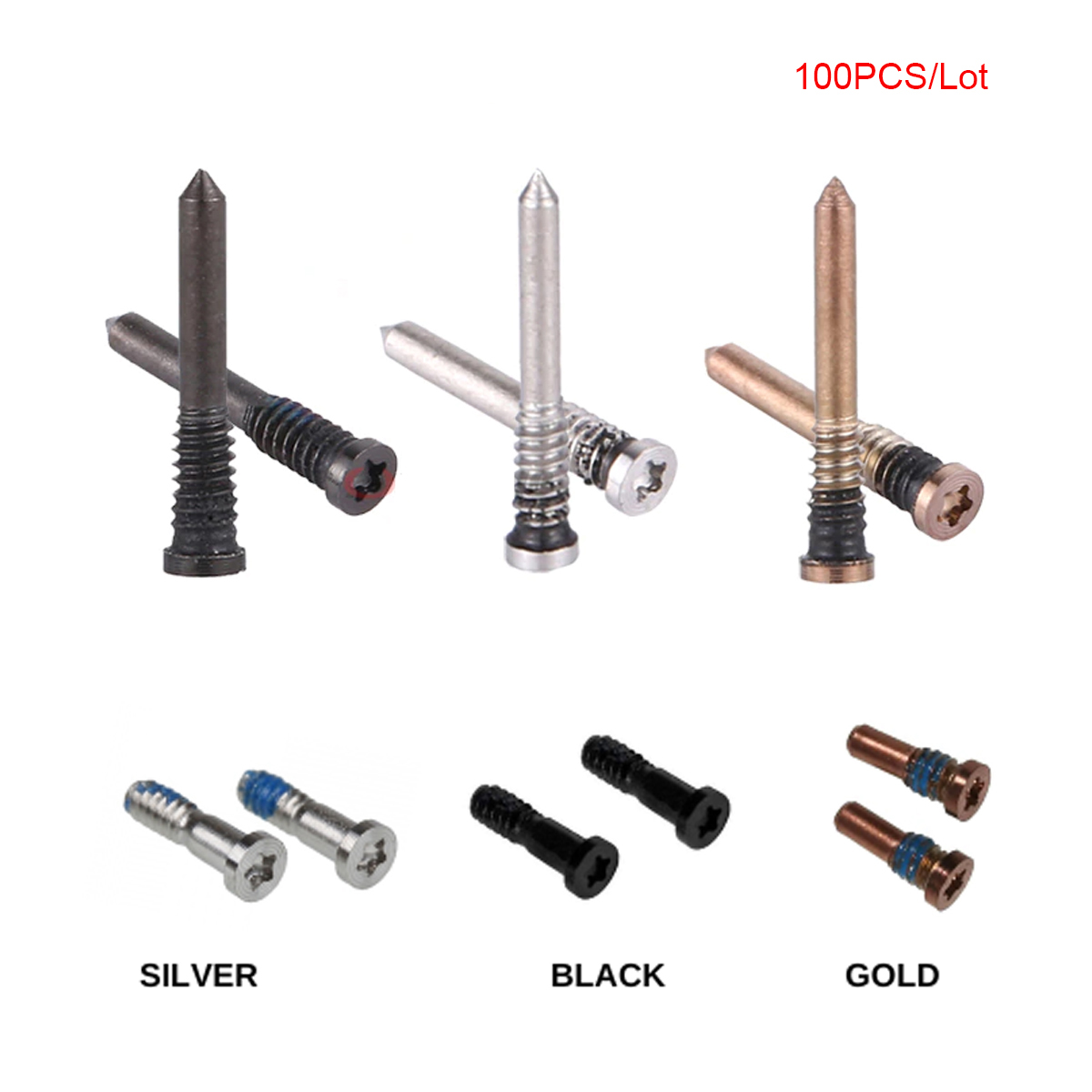 100 tornillos Pentalobe inferi - Phone Accessories Business reseña y precio