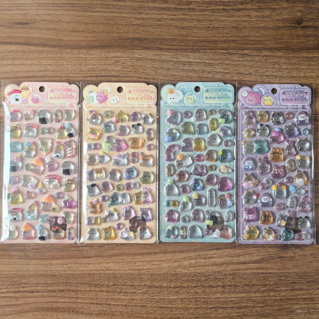 4 pegatinas transparentes con  - Phone Accessories Store reseña y precio