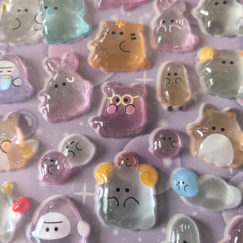 4 pegatinas transparentes con  - Phone Accessories Store reseña y precio